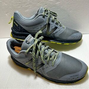 New Balance Men’s FuelCore Nitrel v1 Trail shoes in the Gray Black Lime 12